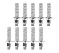 GAROZATION Puntas de Bastón de Alpinista 10 Piezas Acero de Tungsteno Resistentes al Desgaste para Bastones de Trekking Compatibles para Senderismo y Caminata al Aire Libre