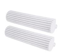 GAROZATION Repuesto de Cabezal de Fregona de Esponja PVA Absorbente 27 Cm Gris, 2 Piezas para Limpieza de Suelos Laminados, Baldosas y Madera, Compatible Fregona Giratoria de Rodillo