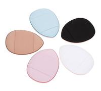 GAROZATION Set de 12 Mini Puff de Maquillaje Esponja Hidrofílica y Correa para Dedos, Aplicadores para Base Facial y Polvos Secos o Húmedos, Herramientas para Maquillaje Color Aleatorio