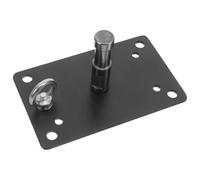 GAROZATION Soporte de Techo para Luces de Acero Inoxidable T Tipo 6 Cm, Placa de Pared Resistente para Accesorios de Iluminación, Montaje Invertido para Estudio Fotográfico y Cinematográfico