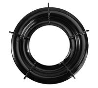 GAROZATION Soporte para Estufa de Gas de Hierro Fundido Redondo, Rejilla Antideslizante para Wok, Compatible Quemadores de 2 a 5 Patas, Accesorio para Cocina y Fogones Domésticos