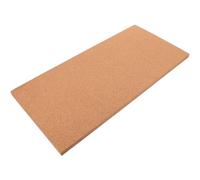 GAROZATION Tablero de Corcho Adhesivo Superficie Resistente y Ligera 17x8 Pulgadas Tablón de Anuncios Marrón sin Marco para Pared Adecuado para Oficina y Hogar