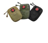 GAROZATION Tactical First-aid Bag Emergency Patch Ifak Utility Pouch For Travel Camping Outdoor Activities