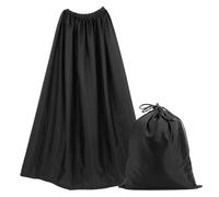 GAROZATION Tienda de Cambio Portátil para Playa y Camping, Vestuario de Poliéster Negro 1,2 M, Refugio Transpirable para Cambiarse al Aire Libre Funda de Transporte Color Color Aleatorio