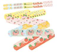 GAROZATION Vendajes Adhesivos de Dibujos Animados Pequeños, 5 Piezas, Transpirable y Portátil, Material Hipoalergénico, para Protección de Heridas en Niños, Uso Doméstico y Estilo Aleatorio