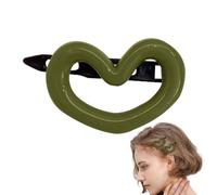 Garra de en de corazón,Accesorios para el cabello lindos Morandi - Regalo de accesorios navideños de apariencia vívida antideslizante para mujeres y niñas