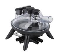 Garra de ordeño para vacas de 240 cc, accesorio para máquina de ordeño, colector de leche con válvula de cierre y hebilla para ganadería lechera, pieza de repuesto de material PC