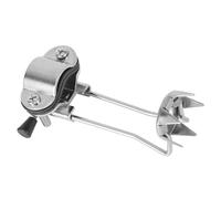 Garra Inoxidable de Acero de Hielo para Bastón de Trekking | Antideslizante para Nieve y Exterior, Instalación Sencilla, Incluye Accesorio y Dos Tornillos, Plata