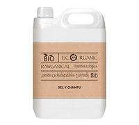 Garrafa 5 litros de gel de ducha y champú 2 en 1 | Gel de ducha y champú refrescante testado dermatológicamente | Shower gel and shampoo | Hair and Body | Envase de 5 litros