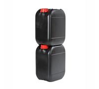 Garrafa bidón plástico 10 litros Negra homologado ADR boca ancha ideal para agua gasolina químicos depósito aire acondicionado camping furgoneta camper (2)