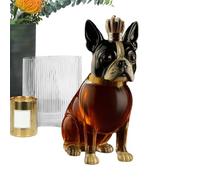 Garrafa Canine Spirits - Recipiente moldeado de , cierre apretado refinado, función de acento artístico de centro de mesa | Exhibición para sala de estar, rincón, recepción, ceremonia, retiro