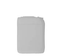 Garrafa de 20 l, rectangular, plástico de HDPE, natural, boca: ND 60
