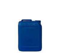 Garrafa de 5 l, rectangular, plástico de HDPE, azul, boca: ND 55