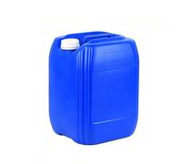 Garrafa De Plástico Resistente Con Asa, Bidón Cuadrado De HDPE Con Tapón De Rosca, Recipiente Hermético Y A Prueba De Fugas Para Almacenamiento De Líquidos (ideal Para Elaboración Casera)(Azul,20L)
