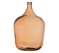 Garrafa Decorativa 36,5 x 36,5 x 56 cm vidrio reciclado Caramelo