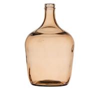Garrafa Decorativa vidrio reciclado 18 x 18 x 30 cm Caramelo