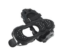 Garras de hielo antideslizantes de 30 dientes para garras de hielo al aire libre para tracción de invierno | Pinzas de nieve portátiles para botas y zapatillas | Picos resistentes para caminar por g