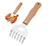 Garras trituradoras de carne, Gadget antideslizante de acero inoxidable, garras para deshilachar BBQ | para deshilachar, disparar, manipular y servir , carne de res y pollo