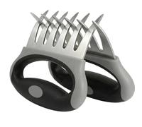 Garras trituradoras de carne para pollo y cerdo desmenuzado, garras de carne resistentes con mango antideslizante, herramienta de trituración de barbacoa para ahumador, parrilla y cocina (A1)