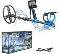Garrett Vortex VX9 - Detector de metales profesional - Tecnología MD-MF, resistente al agua hasta 16 pies, bobina 8.5 x 11 pulgadas, 7 frecuencias, básculas