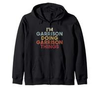 Garrison Name Garrison Personalized Name First Given Sudadera con Capucha