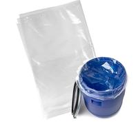 Garronda 80L Bolsas para Fermentar y Marinar Alimentos - Bolsa LDPE Transparente Resistente a la Sal y a la Salmuera - Inserto de Plástico Protector para Barriles y Cubos GD-0180 (Pack de 10)