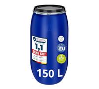 Garronda Barril Alimentario 150 L Boca Ancha Azul GD-0078