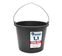 Garronda Cubo de Obra 5 L con Asa Metálica GD-0168 Negro