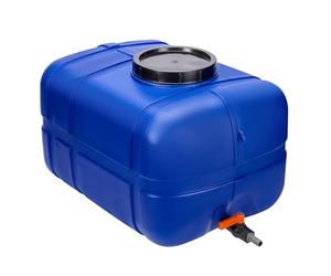 Garronda Depósito de Agua 150 litros con Tapa y Grifo - Tanque de Agua Potable de Plástico para Almacenamiento Doméstico, Industrial y como Bidon Agua para Camper GD-0098