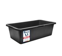 Garronda Gaveta de Obra Rectangular 40 L Plástico Negro GD-0169