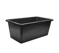 Garronda Gaveta de Obra Rectangular 60 L Plástico Negro GD-0169