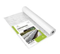 Garronda Manta Térmica para Plantas 1,6x100 m Antiheladas 17g/m² GD-0175 | Malla blanca transpirable en rollo para huerto e invernadero; protege plantas del frío y el viento