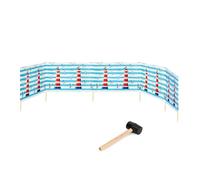 Garronda Pande Largo de privacidad de Beach Protector de Vientos de Acampada de 6 Metros con Martillo de Goma GAEX001 (Faro, 6 m)