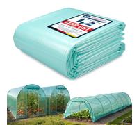 Garronda Plástico para Invernadero de Túnel 6x12 m Verde GD-0198