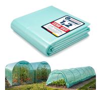 Garronda Plástico para Invernadero de Túnel 6x3 m Verde GD-0198 | Profesional, 3 Capas, Cubierta Invernaderos, Exterior, Translúcida, 135μm, Resistente al Viento UV, Agrícola, Huerto y Jardín