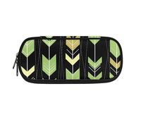 Garronmavis Estuche para lápices de flores y pájaros para niñas y niñas, diseño de corgi, gran capacidad, con lunares, gallo, estuche duradero, bandera americana, Mochila escolar