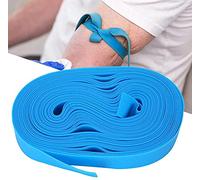 Garrot Garrot - Cinta de látex plana de goma, desechable, 50 piezas precortadas y 1 rollo de elasticidad Flat Designs Garrot hemostático adecuado para situaciones de emergencia