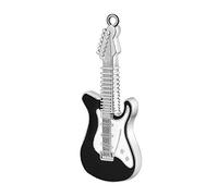 GARRULAX - Memoria USB 2.0 de Alta Velocidad, 8 GB, 16 GB, 32 GB, Resistente al Agua, para Almacenamiento de Datos Black Guitar 16 GB