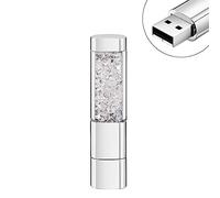 GARRULAX Memoria USB, Pendive USB 2.0, Premium Impermeable Diamantes 8GB / 16GB / 32GB Alta Velocidad Pen Drive Memory Stick Flash Drive Memorias