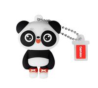 GARRULAX Unidades flash USB, 16 GB de silicona impermeable USB 2.0 de alta velocidad, memoria USB para pulgar, lápiz de fecha, almacenamiento Pendrive U Disk (Panda)