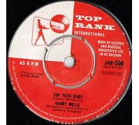 Garry Mills - Garry Mills - Top Teen Baby - 7" Single 1960 - Top Rank International JAR 500 - UK Press