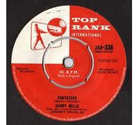 Garry Mills - Look For A Star / Footsteps - Garry Mills 7" 45