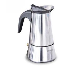 Garsaco Cafetera Inducción 6 Tazas Acero Inoxidable
