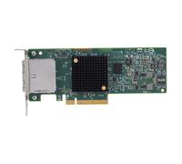 Garsent Adaptador de Bus de Host SAS 9207-8e, PCIe 3.0 X8 | 6Gbps 8 puertos externos, modo IT, 1024 unidades, para expansión JBOD del servidor