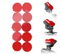 Garsent Almohadillas Adhesivas de Doble Cara para Soporte de Cámara de Salpicadero, 10 Unidades de Cinta de Agarre Fuerte Redonda de 2,36 Pulgadas, Cinta Adhesiva a Prueba de Calor para