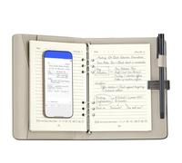 Garsent Bolígrafo Inteligente y Cuaderno, Juego de Escritura con Bolígrafo Sincronizado para Tomar Notas, Sincronización en Tiempo Real para Digitalizar, Almacenar y Compartir Notas en