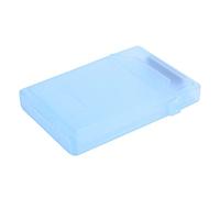 Garsent Caja de Almacenamiento de Disco Duro, Caja de Almacenamiento de Disco Duro de 2,5 Pulgadas Resistente Al Desgaste, Antideslizante, Duradera HDD/SSD Estuche de Protección
