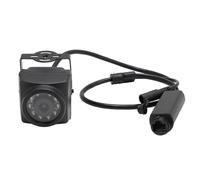 Garsent Cámara IR, Cámara de Caja de Pájaros CMOS de 8MP con Visión Nocturna, 10lled 90 Grados, Cámara Al Aire Libre con Lente Gran Angular para Cámara de Seguridad