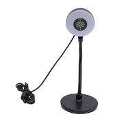 Garsent Cámica Web de 5MP para PC, AF Auto Focus Webcam con Luz de Relleno, Micrófono Incorporado, Control Táctil, Plug & Play, Cámara Web USB con Varilla Flexible para Transmisión en