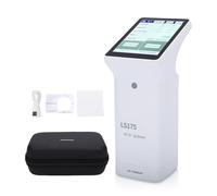 Garsent Colorímetro Portátil, Medidor de Diferencia de Color de Apertura de 20 Mm con Pantalla Táctil de 3,5 Pulgadas para Medición del Color de Textiles, Cuero, Madera y Carne